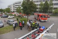 Feuerwehr Stammheim - 2Alarm - 01-08-2014 Lorenzstrasse - Foto 7aktuell - Bild - 20